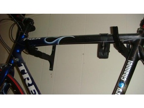 en la pared de bicicleta gancho decoración bicicletas el 3d print model - Mito3D
