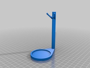 shaving cady 3d printing bathroom accessories stand 3d print model - Mito3D