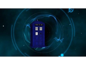 tardis version 2 - new improved doctor made sketchup 3d print model - Mito3D