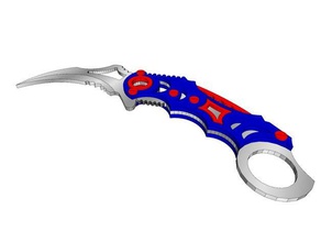 kerambit 3d baskı 3d print model - Mito3D