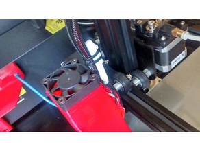 creality cr-10 cables support 3d printer parts 3d print model - Mito3D
