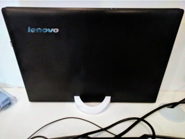 a lenovo g50 suporte vertical computador 3D print model - Mito3D