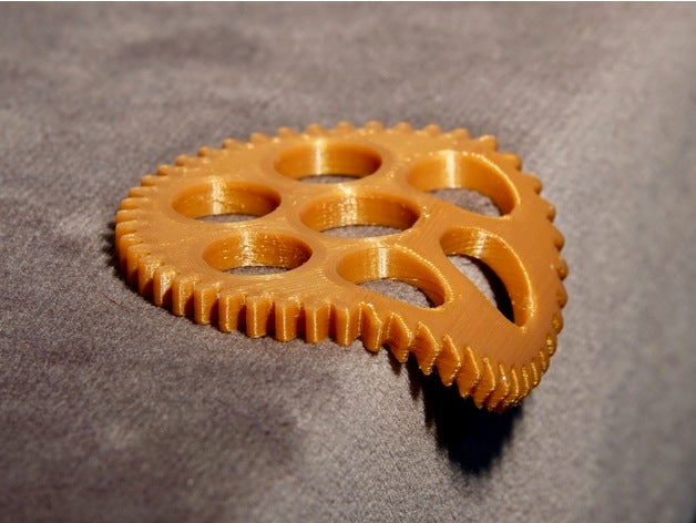 melted gear art dali gears salvador steampunk 3D print model - Mito3D