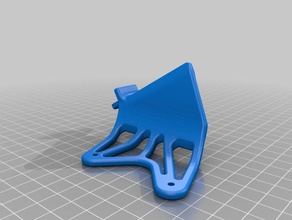 support d'alimentation L'imprimante 3d de pièces biqu delta l'imprimante kossel 2020 bloc soutien 3d print model - Mito3D