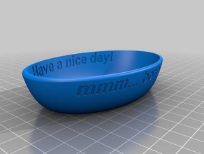 peu bonboncup décor 3d print model - Mito3D