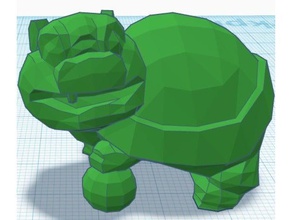 asian turtle animals china chinese jade japan japanese oriental 3d print model - Mito3D