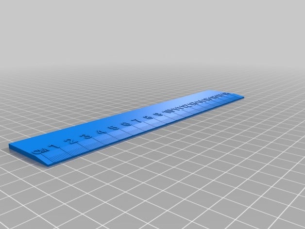 my customized ruler office 3D print model - Mito3D