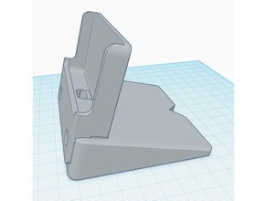 lg-g6 charging dock stand mobile phone charger-stand 3d print model - Mito3D