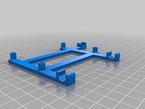 microcubo rampe titolare capovolto Stampante 3d parti di montaggio 3d print model - Mito3D