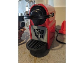 inissia autobot capsula titolare cucina & sala da pranzo nespresso 3d print model - Mito3D