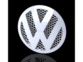 volkswagen emblema i veicoli auto jetta 3d print model - Mito3D