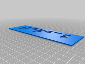 alienware x51 o plate computer sheild 3d print model - Mito3D