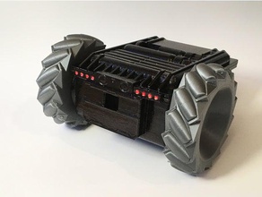 twitch drone chassis zerobot robotics camera fpv game motor rainbow six siege raspberry pi case robot wheel 3d print model - Mito3D