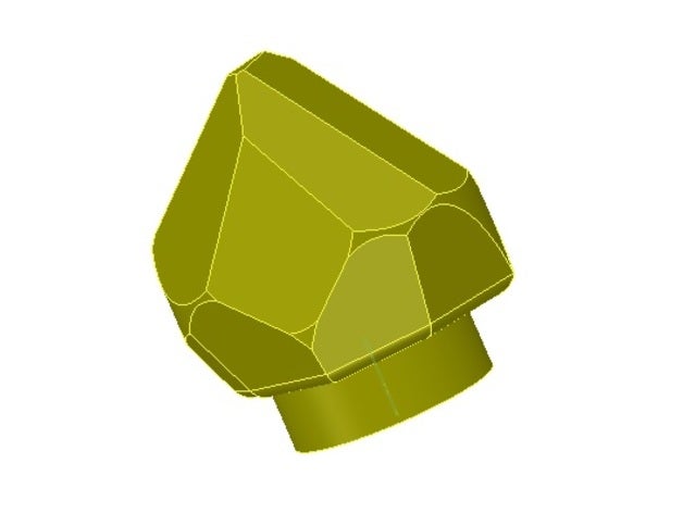 3D Printable Diamond Puzzle by Andrew Hixson