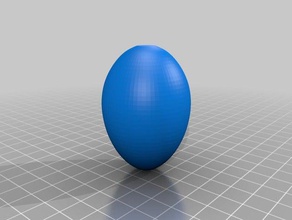 ei-Huhn Biologie Huhn Hühner Huhn-ei ei 3d print model - Mito3D