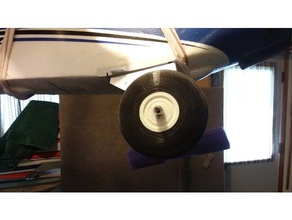karbon cub yedek tekerlek lastiği r c araçlar ufuk hobi radyo kontrol 3d print model - Mito3D