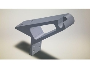 lack enclosure side spool mount 3d printer accessories filament holder ikea 3d print model - Mito3D