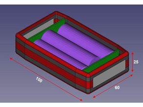 proyecto flexible de los casos la electrónica del 3d print model - Mito3D