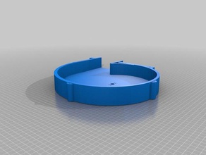 ventilatore centrifugo di scienze olimpiadi hovercraft ingegneria soffiatore scienza 3d print model - Mito3D
