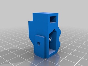 anet a6 x-axis belt tensioner - alternate block 3d printer parts 3d print model - Mito3D