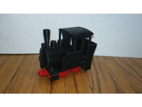 litle lok des véhicules locomotive à vapeur jouet train 3d print model - Mito3D