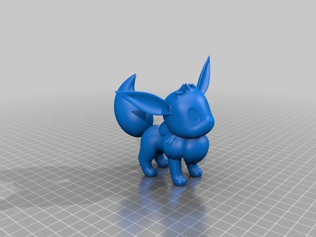 eevee le creature 3D print model - Mito3D