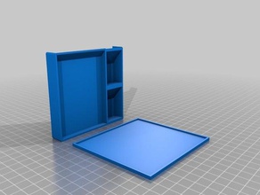 my customized wet palette art tools 3d print model - Mito3D