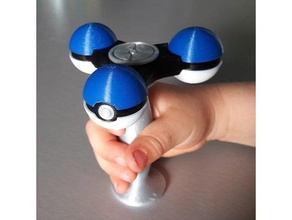 pokespinner handle kids toys & games 3d print model - Mito3D