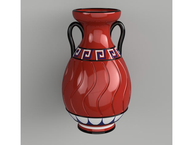 greek vase decor 3D print model - Mito3D