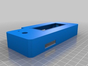 display box prusa i3 hephestos w o text 3d printer parts lcd mount 3d print model - Mito3D