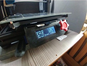20x4 lcd Gehäuse integrierten sd-Kartenhalter 3d-Drucker Teile 3d print model - Mito3D