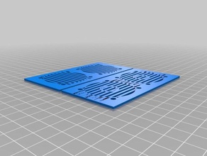 twin fan lid only arduino mega + ramps case 3d printer parts enclosure 3d print model - Mito3D