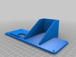 anet a8 single bowden extruder mount 3d printer parts 3d print model - Mito3D