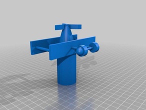 wwi plane part2 3d printing 3d print model - Mito3D