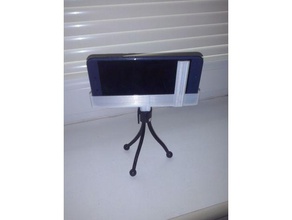 huawei p9 lite tripod mount mobile phone 3d print model - Mito3D