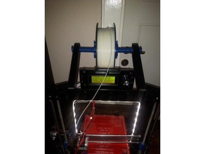 geeetech i3 acrylic filament holder 3d printer parts spool i3b acryli 3d print model - Mito3D