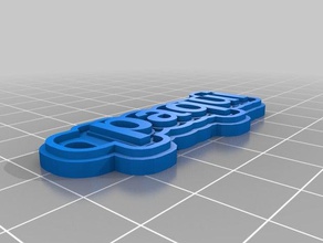 paqui signos y logotipos personalizado 3d print model - Mito3D