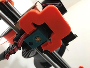 prusa i3 mk3 cooling nozzle upgrade 3d printer parts fan duct filament original print 3d print model - Mito3D