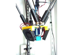 blower soğutma düet akıllı sunumu yazdırma 3d yazıcı parçaları 3d print model - Mito3D