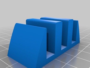 very simple & quick toothbrush holder bathroom 3d print model - Mito3D