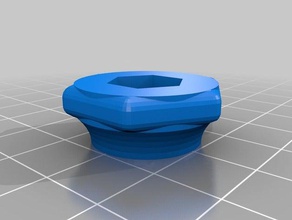 1 4-20 bouton le bricolage personnalisé 3d print model - Mito3D