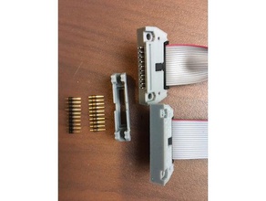 3m connettore chiusure 3428 2 righe x 10 20 pin dritto a saldare il costume ghost trap ghostbusters 3d print model - Mito3D
