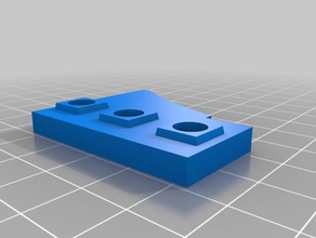 1u rack-Unterstützung computer Montage Halterung die Vernetzung rack 3d print model - Mito3D