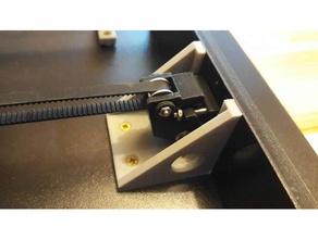 belt tensioning modification anet a8 3d printer accessories upgrade tensioner frame 3d print model - Mito3D