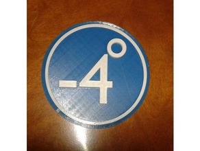 tuvalet düğme işaretler ve logolar 3d print model - Mito3D