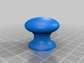 cabinet knob household 3d print model - Mito3D