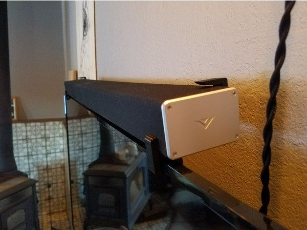 vizio da barra de suporte montagem o áudio som 3D print model - Mito3D