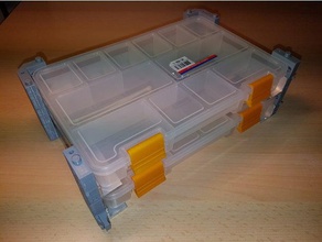 universale stanley organizer sistema di scaffalature stoccaggio organizzatore blocco organizzazione archiviazione scatola 3d print model - Mito3D