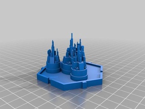 hive city planetary empires Spiele warhammer 40k 3d print model - Mito3D