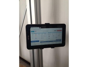 tablet-Halter alu-Profil 3d-drucken 3d print model - Mito3D